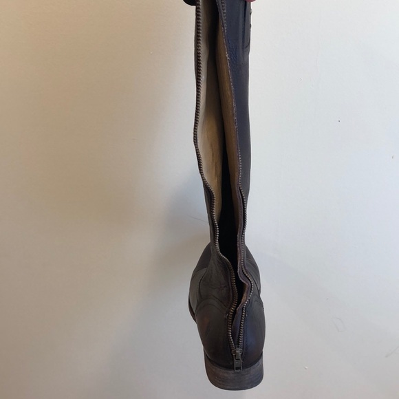 FRYE pippa back zip riding boots - Picture 2 of 5